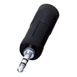   Audió átalakító, 3,5 mm sztereó dugó-2 x 6,3 mm sztereó alj, AC_6X