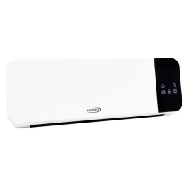  HAUSER AH-2004 fali ventilátoros smart fűtőtest, max. 2000 W, wifi vezérlés, 2 fokozat, 8 órás időzítő, távirányító