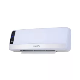  HAUSER AH-2301 fali ventilátoros fűtőtest, max. 2000 W, PTC fűtőelem, 2 fokozat, heti program, távirányító
