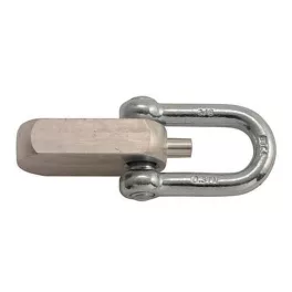   Anguila Behúzószalag alkatrész: Bilincs, d=53 mm, M12, Al ANG-43005000