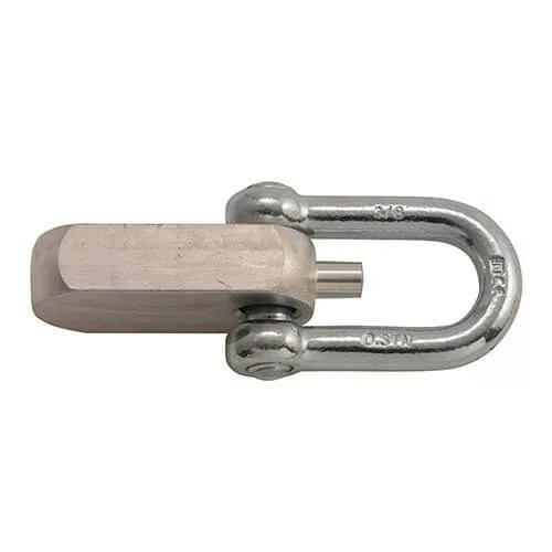 Anguila Behúzószalag alkatrész: Bilincs, d=53 mm, M12, Al ANG-43005000