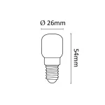 Asalite Hűtő Izzó E14 230V 15W 80 Lumen 2800K ASAL0034