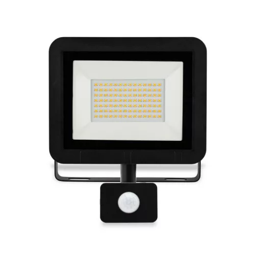 Asalite 50W Led reflektor 4500K 4000lm mozgásérzékelővel ASAL0116 - Utolsó darabok!!!