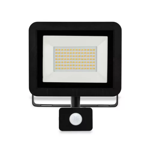 Asalite 50W Led reflektor 6500K 4000lm mozgásérzékelővel ASAL0131