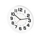 Home AWC250WH fali óra, üveg előlap, kontrasztos, jól leolvasható számlap, 1xAA elem tápellátás, átmérő 250mm