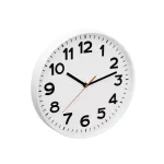 Home AWC300WH fali óra, üveg előlap, kontrasztos, jól leolvasható számlap, 1xAA elem tápellátás, átmérő 300mm