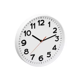   Home AWC300WH fali óra, üveg előlap, kontrasztos, jól leolvasható számlap, 1xAA elem tápellátás, átmérő 300mm