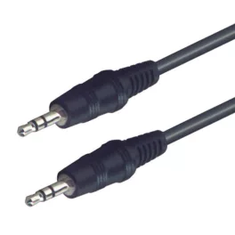   Audió kábel, 3,5 mm sztereó dugó-3,5 mm sztereó dugó, 1,5 m, A_51X