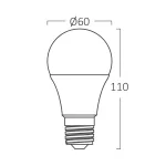 BRY-ADVANCE-11W-E27-A60-6500K-LED BULB