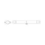 BRY-ADVANCE-9W-G13-DB-T8-GLS-3000K-LED TUBE