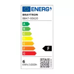 BRY-ADVANCE-6W-E27-G95-AMB-2200K-LED BULB