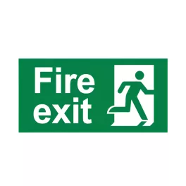 BRY-EXIT SING-FIRE EXIT-PVC