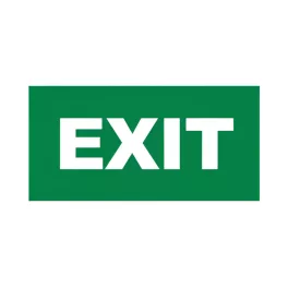 BRY-EXIT SING-EXIT STICKER-FOR-BC14-00900