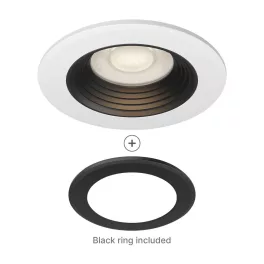 BRY-G6 D85-6.5W-RND-WHT/BLC-DIM-3IN1-IP20-LED SPOT