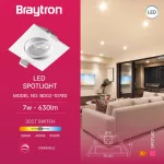 BRY-SPOTLED G3-7W-SQR-WHT-3IN1-LED SPOTLIGHT