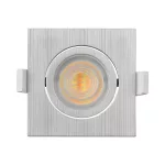 BRY-SPOTLED G3-7W-SQR-SLV-3IN1-LED SPOTLIGHT