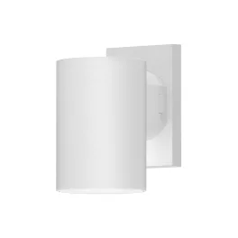 BRY- RITA-R-WHT-1xGU10-IP65-WALL LIGHT