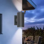 BRY- RITA-R-BLC-2xGU10-IP65-WALL LIGHT