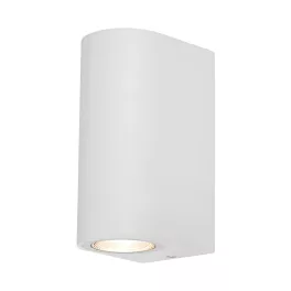 BRY-RITA-P-WL.2-WHT-2xGU10-IP44-WALL LIGHT