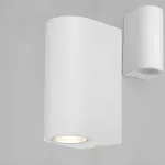 BRY-RITA-P-WL.2-WHT-2xGU10-IP44-WALL LIGHT