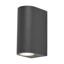 BRY-RITA-P-WL.2-GRY-2xGU10-IP44-WALL LIGHT