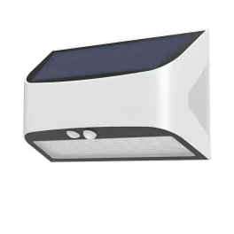 BRY-SOLARIS-W1B-WHT-6W-6500K-IP54-SOLAR WALL LIGHT