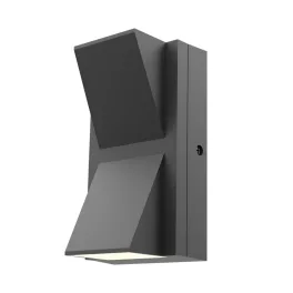 BRY-VEKTA-C-WL.2-GRY-2x6W-3IN1-IP65-WALL LIGHT