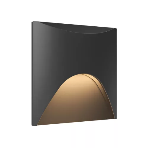 BRY-VEKSUS-SQR-BLC-3W-3000K-IP65-STEPLIGHT
