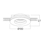 BRY-SPOTI-PLS-C-1D-RND-WHT-PLASTER-SPOTLIGHT