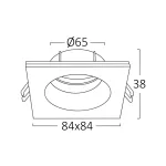 BRY-TETRA-IP-SQR-WHT-IP54-SPOTLIGHT