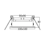 BRY-BETA-A-SQR-1D-WHT-BLC-SPOTLIGHT