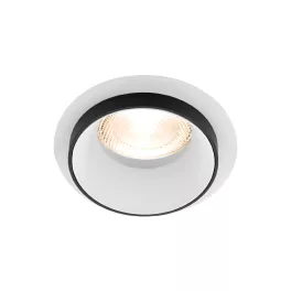 BRY-ALFA-E-RND-WHT-BLC-SPOTLIGHT FIXTURE