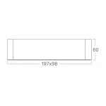 BRY-GATA-SR-2D-20W-3IN1-SQR-BLC-BLC-SPOTLIGHT