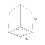 BRY-BETA-9414-SQR-BLC-GU10-SPOTLIGHT