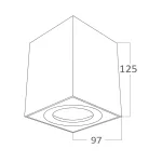 BRY-GAMA-9412-SQR-BLC-GU10-SPOTLIGHT