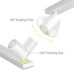 BRY-BETA-SRQ-1-WHT-GU10-SPOTLIGHT