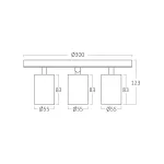 BRY-BETA-RND_3-WHT-GU10-SPOTLIGHT