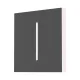 BRY-STEP-A-CS3-SQR-BLC-STEPLIGHT COVER