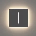 BRY-STEP-A-CS3-SQR-BLC-STEPLIGHT COVER