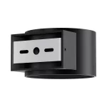 BRY-AVVA-WL01-8W-RND-BLC-3000K-WALL LIGHT