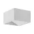 BRY-AVVA-WL02-8W-SQR-WHT-3000K-WALL LIGHT