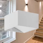 BRY-AVVA-WL02-8W-SQR-WHT-3000K-WALL LIGHT