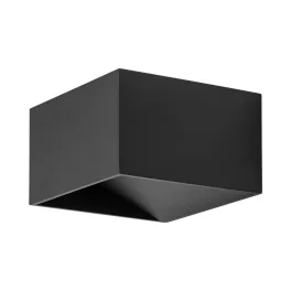 BRY-AVVA-WL02-8W-SQR-BLC-3000K-WALL LIGHT
