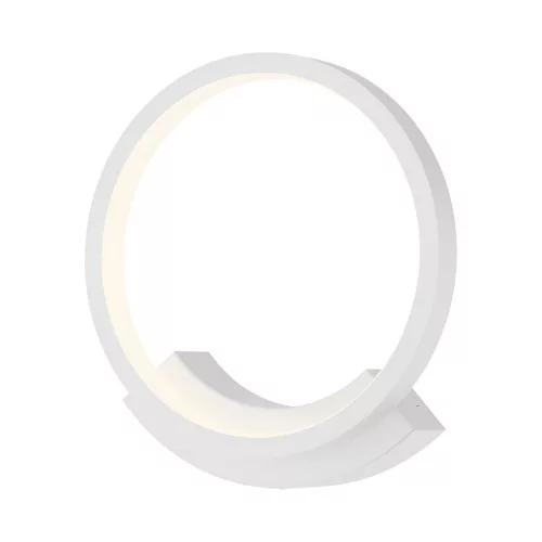 BRY-NELA-WL1-12W-RND-WHT-3000K-WALL LIGHT