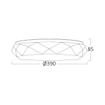 BRY-JADE-SRC-RND-34W-3IN1-CEILING LIGHT