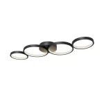 BRY-NELA-SR1-RND-BLC-60W-RMT-IP20-CEILING LIGHT
