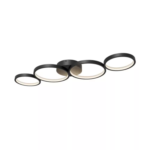 BRY-NELA-SR1-RND-BLC-60W-RMT-IP20-CEILING LIGHT