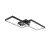 BRY-NELA-SS1-RND-BLC-40W-RMT-IP20-CEILING LIGHT