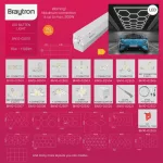 BRY-HEGZA-750-10W-WHT-4000K-LED BATTEN LIGHT