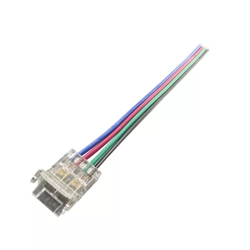 BRY-CON-2-RGB10mm-WIRED TO STRIP-LED STRIP CONNECTOR